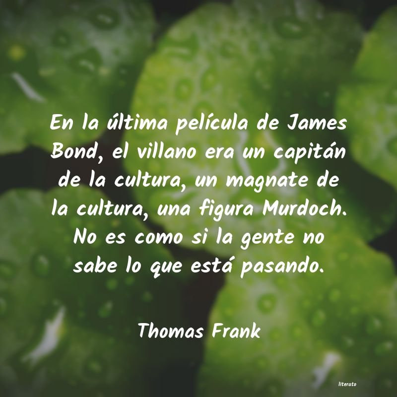Frases de Thomas Frank