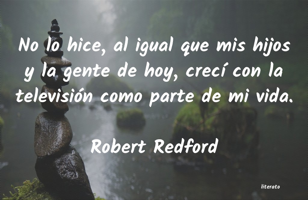 frases de Robert Redford