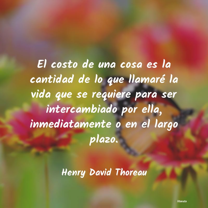 frases de Henry David Thoreau