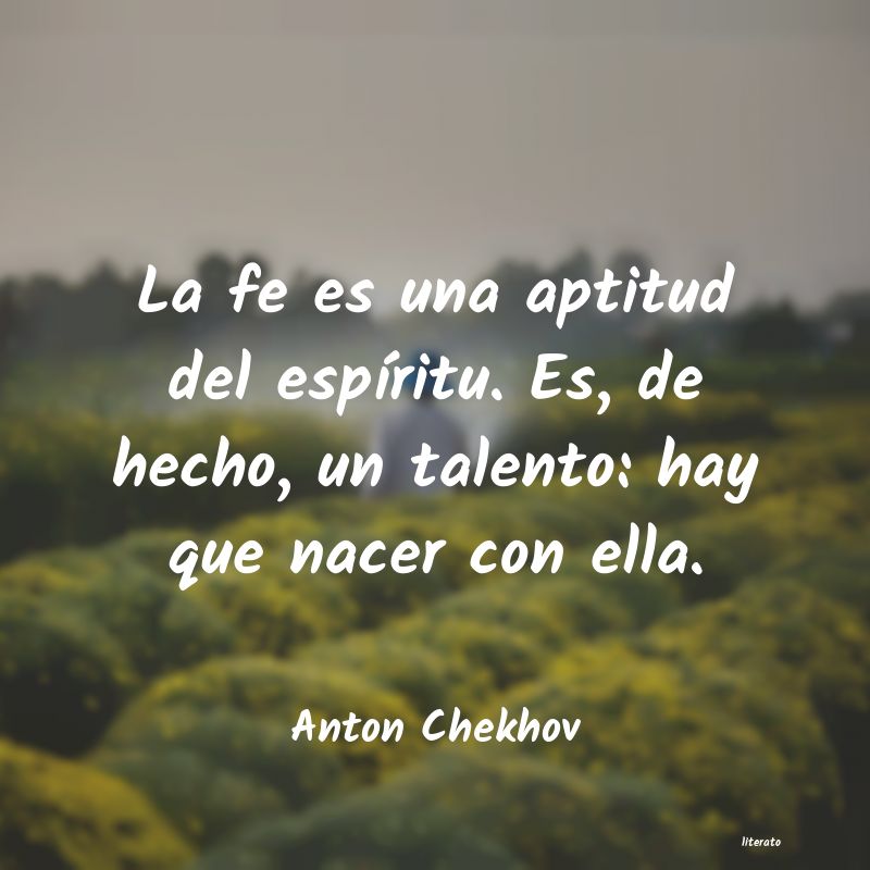 Frases de Anton Chekhov