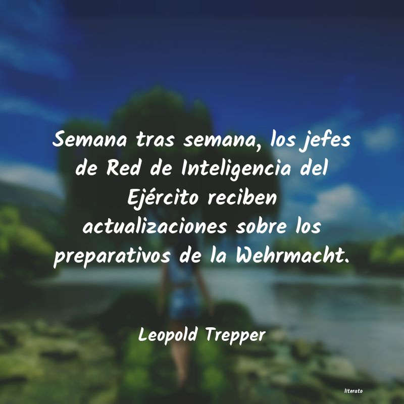 Frases de Leopold Trepper