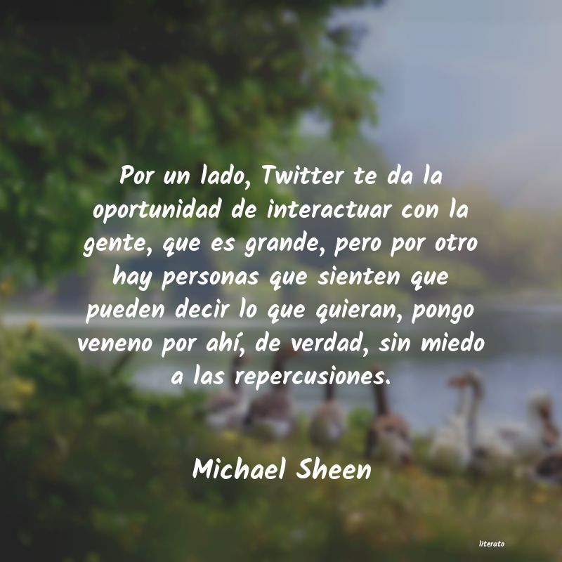 frases de Michael Sheen