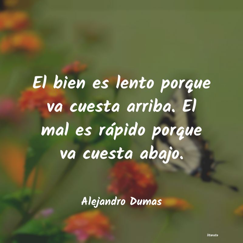 Frases de Alejandro Dumas