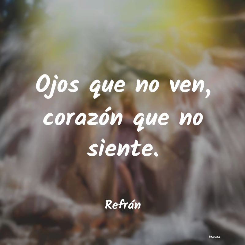 Frases de Refrán