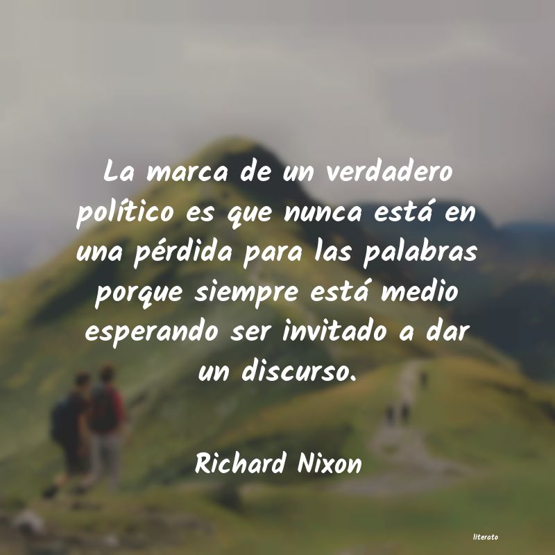 frases de Richard Nixon