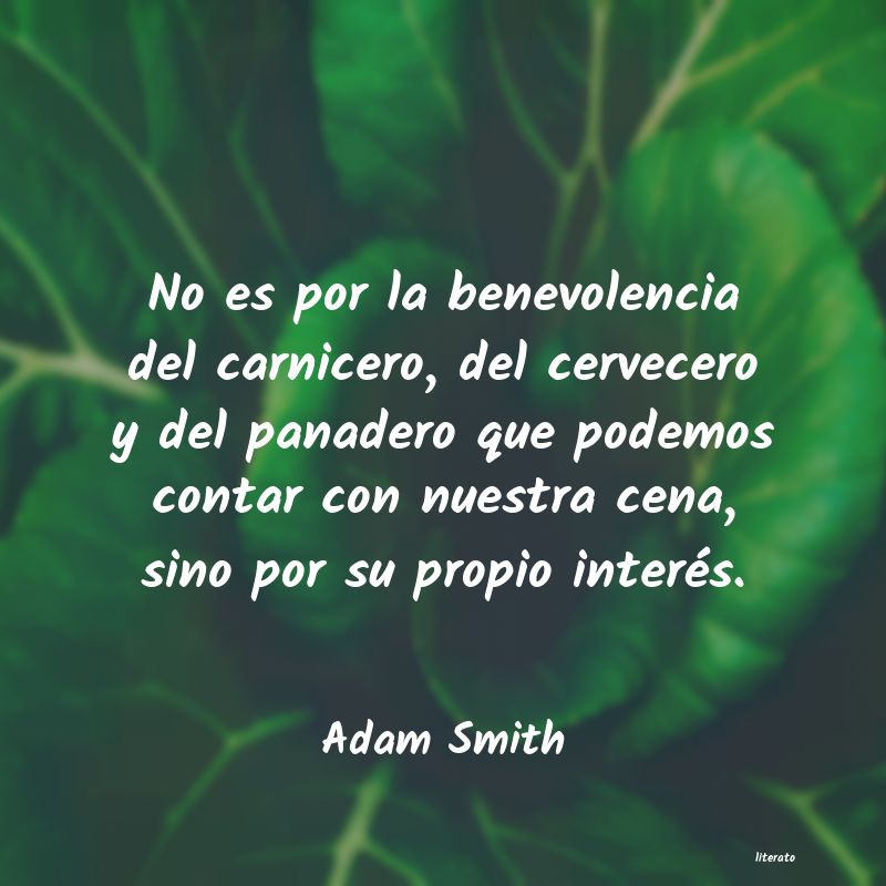 Frases de Adam Smith