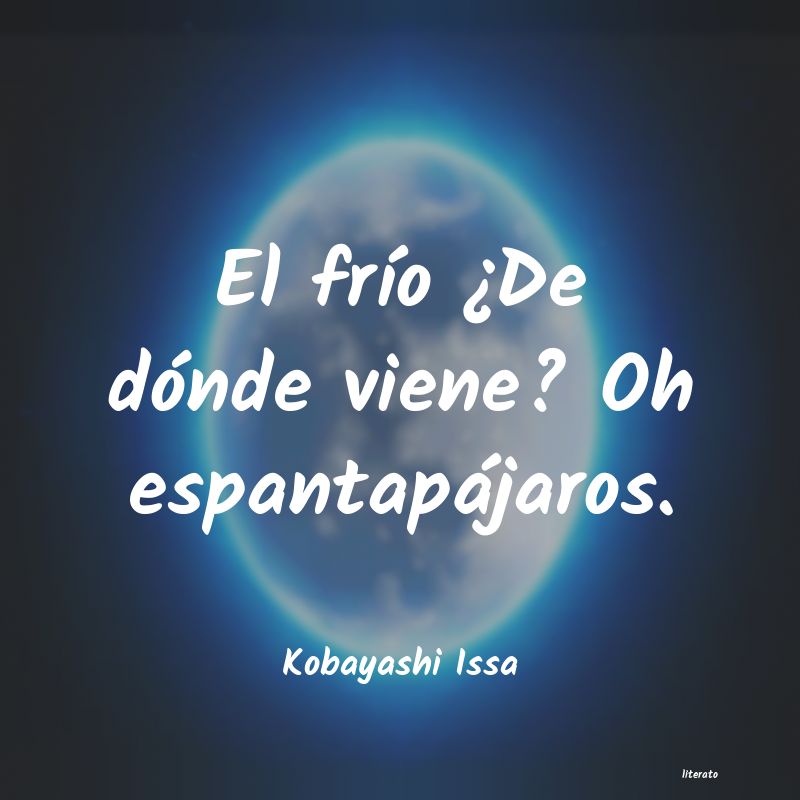 frases de Kobayashi Issa