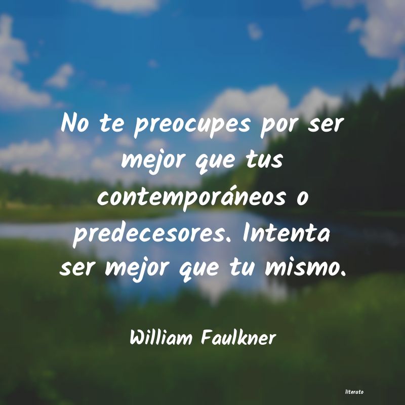 frases de William Faulkner