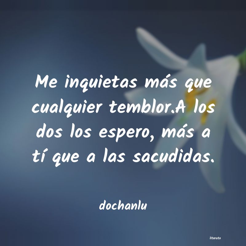 Frases de dochanlu