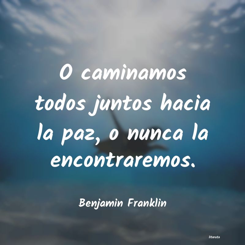 Frases de Benjamin Franklin