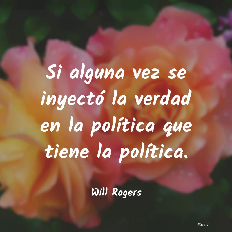 Frases de Will Rogers