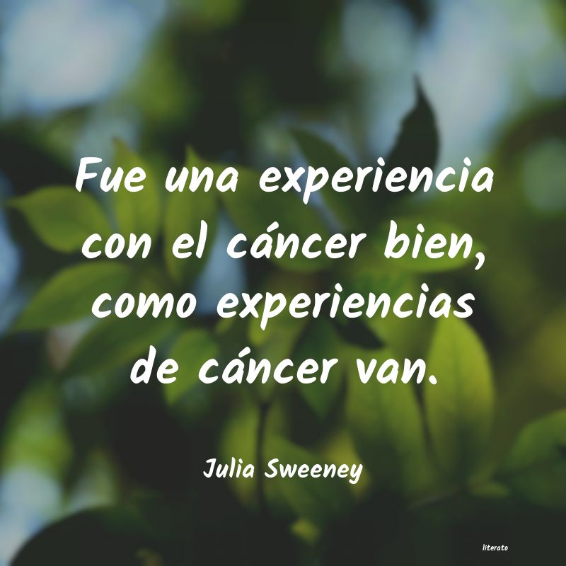 frases de Julia Sweeney