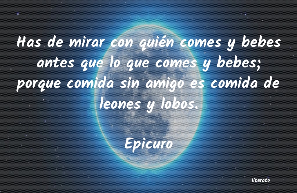 Frases de Epicuro