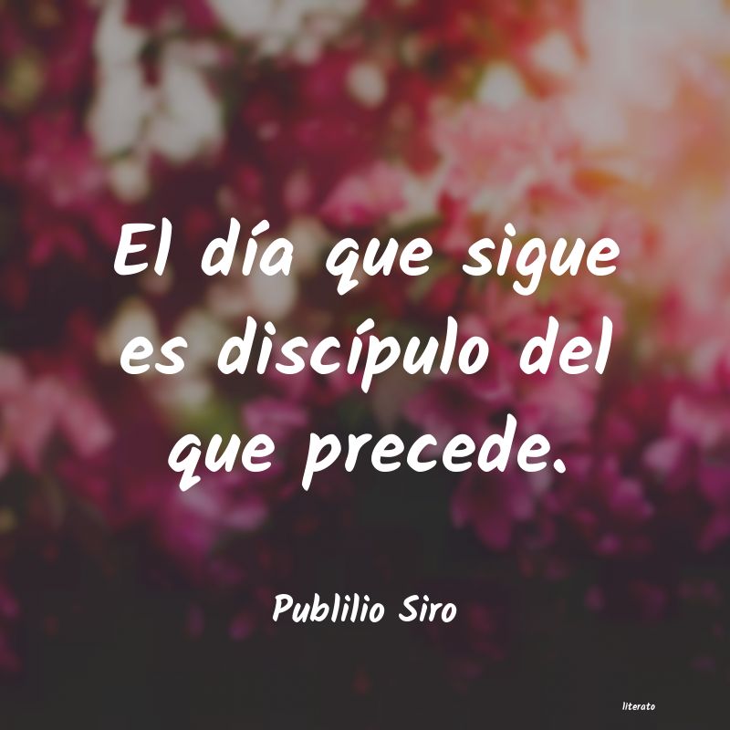 frases de Publilio Siro