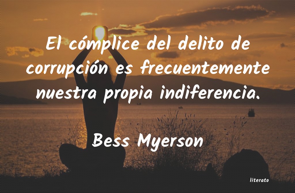 Frases de Bess Myerson