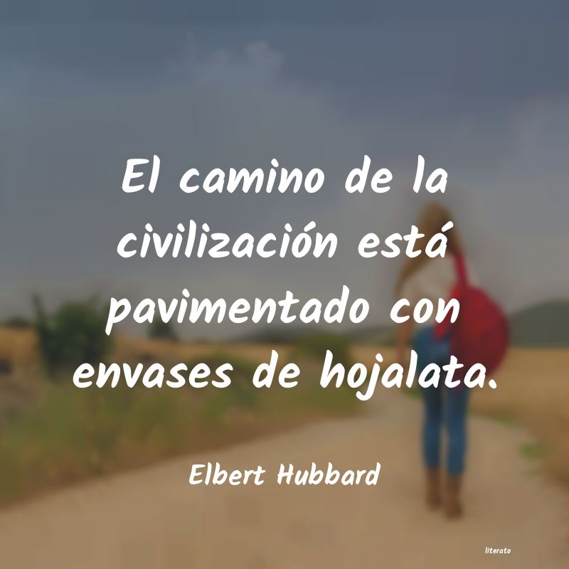 frases de Elbert Hubbard