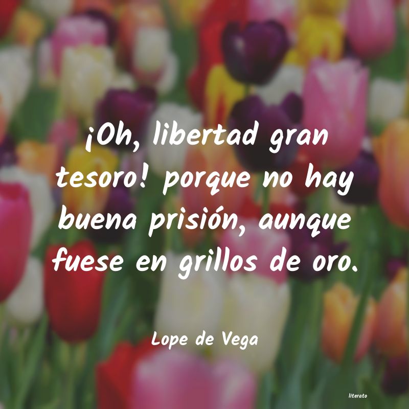 Frases de Lope de Vega