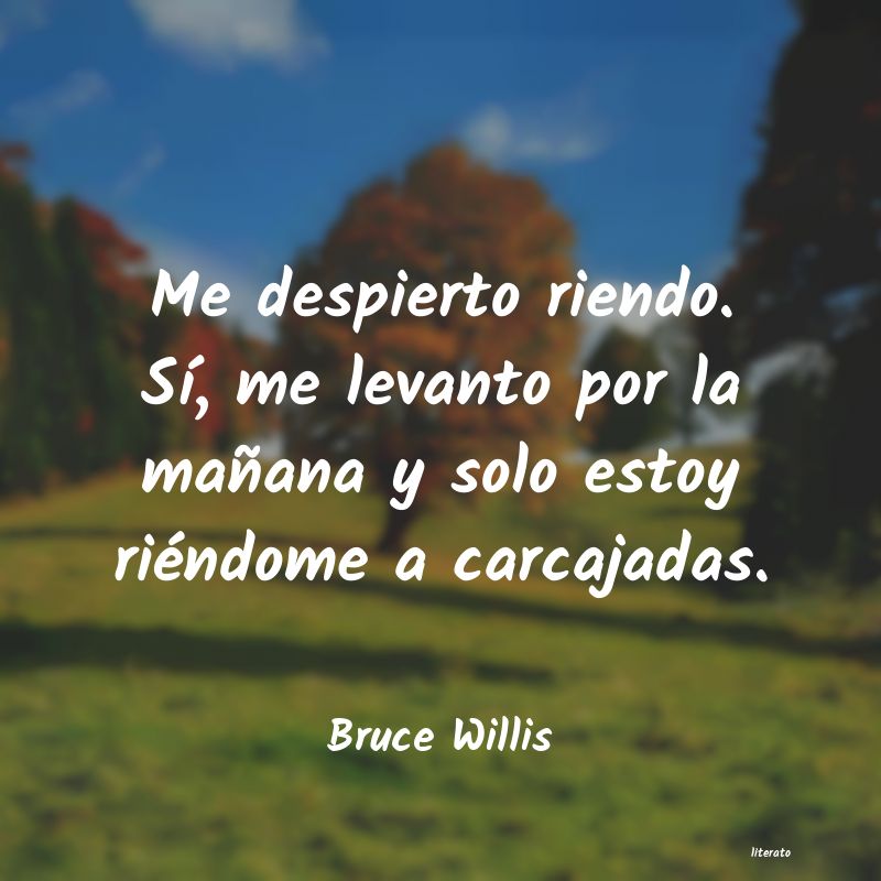 frases de Bruce Willis