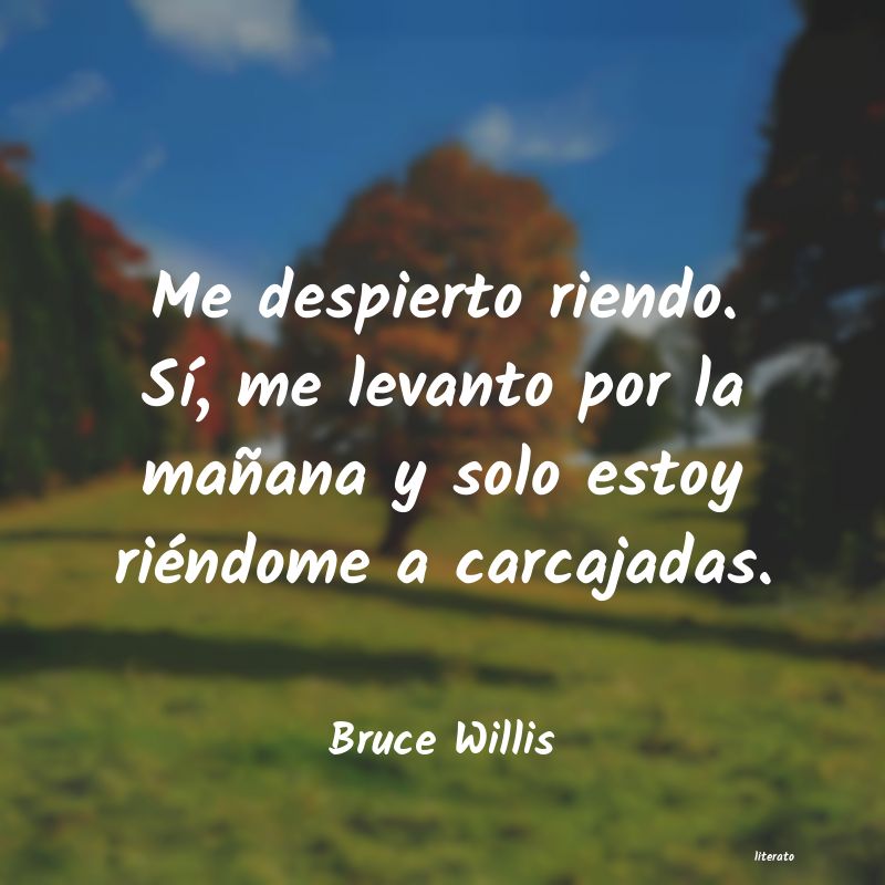 Frases de Bruce Willis