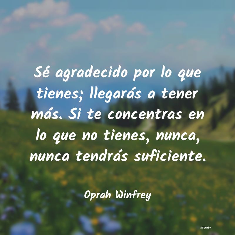 Frases de Oprah Winfrey