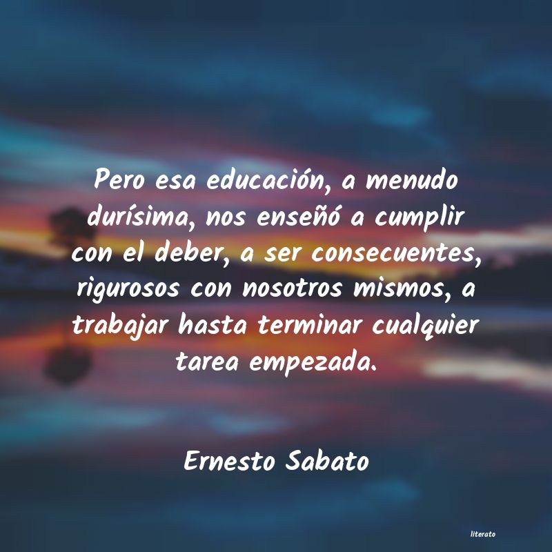 frases de Ernesto Sabato