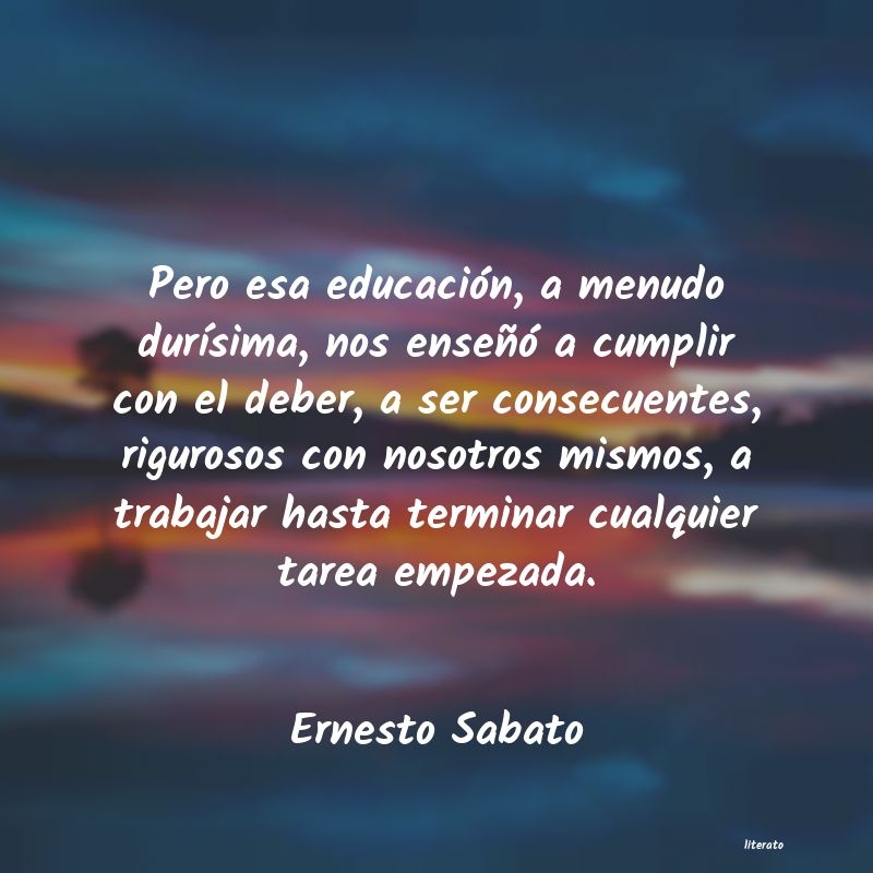 Frases de Ernesto Sabato