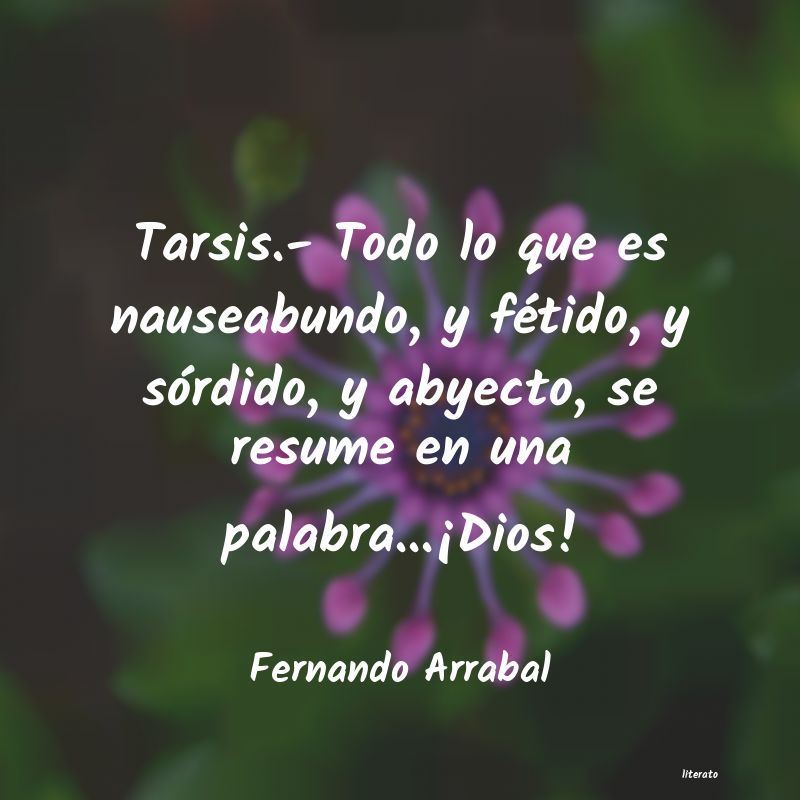 Frases de Fernando Arrabal