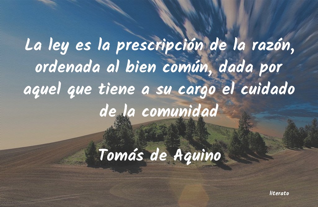 Frases de Tomás de Aquino