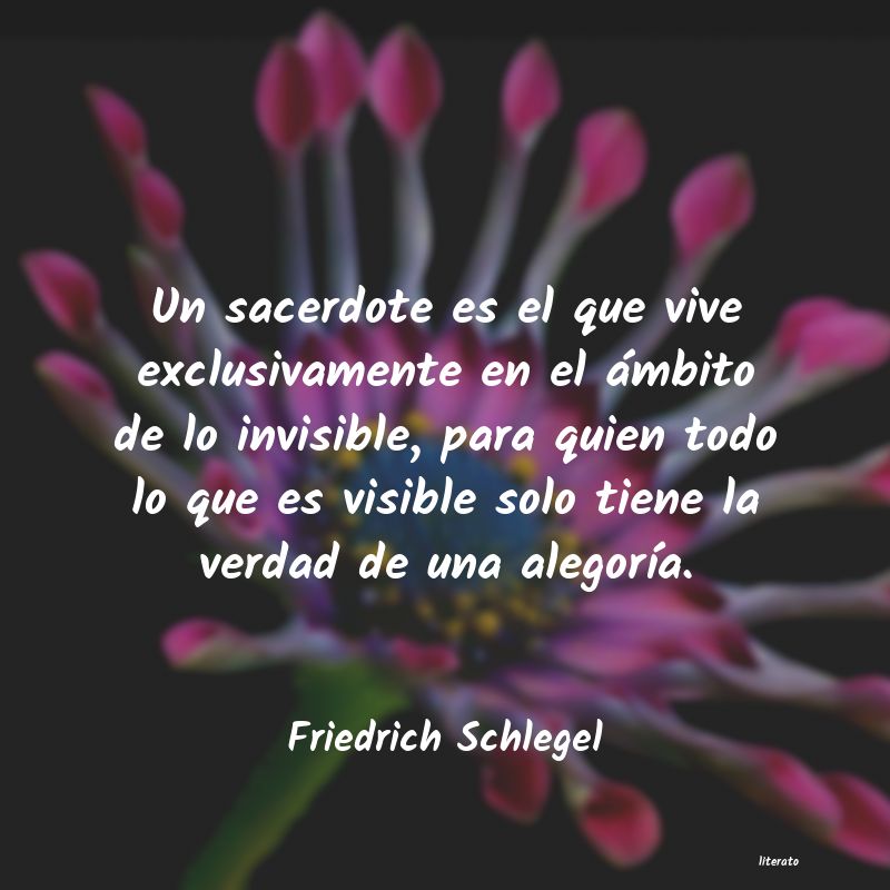 frases de Friedrich Schlegel