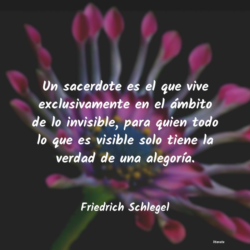 Frases de Friedrich Schlegel