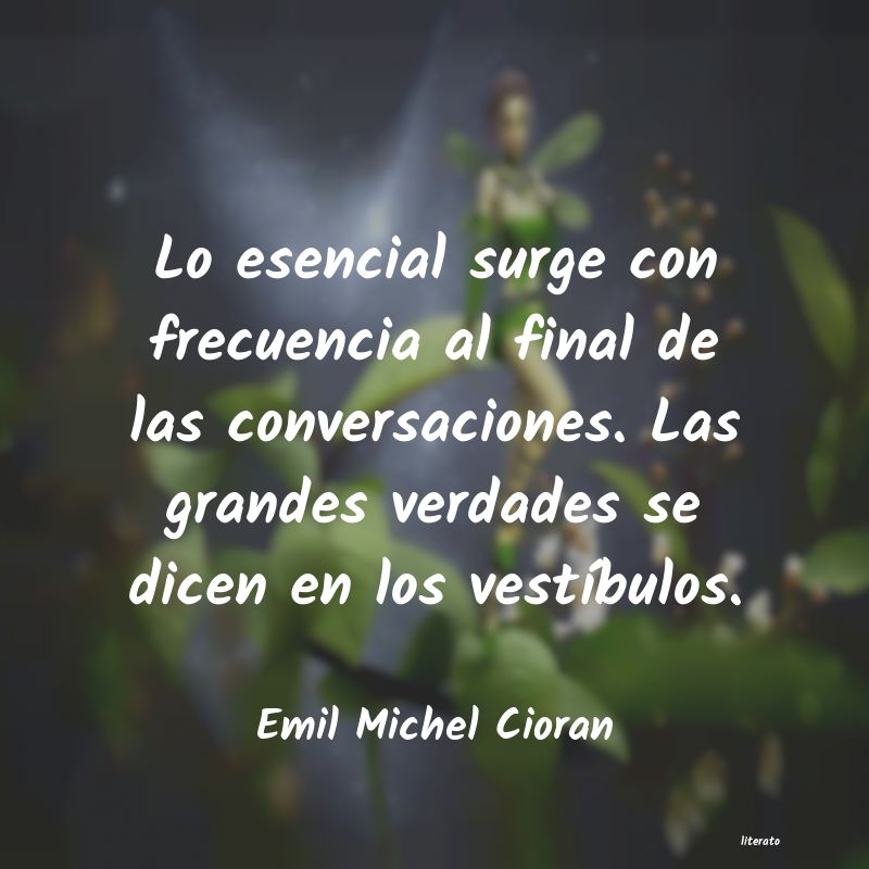 Frases de Emil Michel Cioran