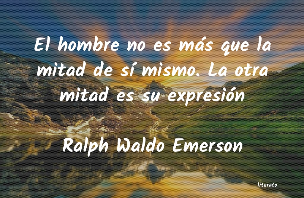 Frases de Ralph Waldo Emerson