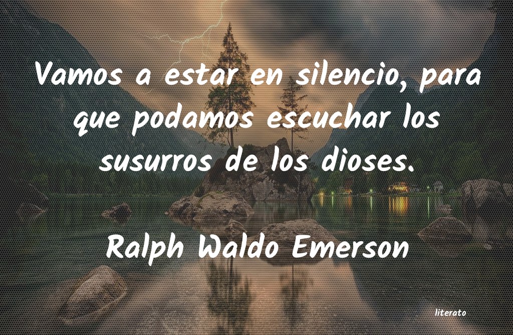 Frases de Ralph Waldo Emerson