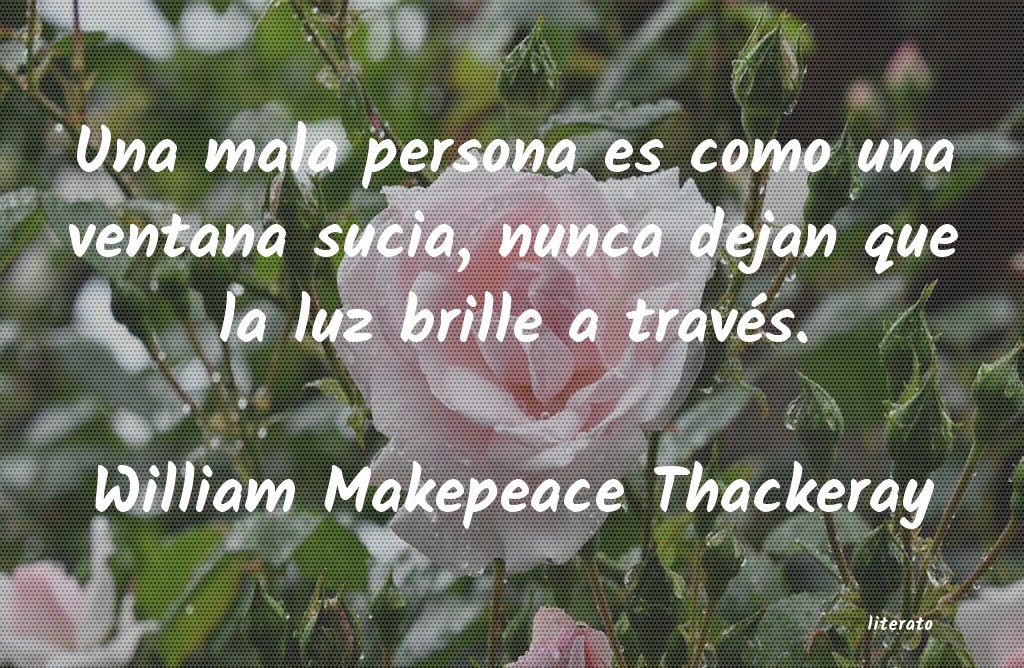 frases de William Makepeace Thackeray
