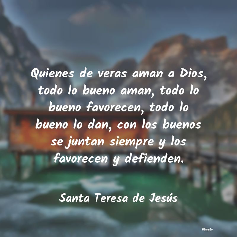 frases de Santa Teresa de Jesús