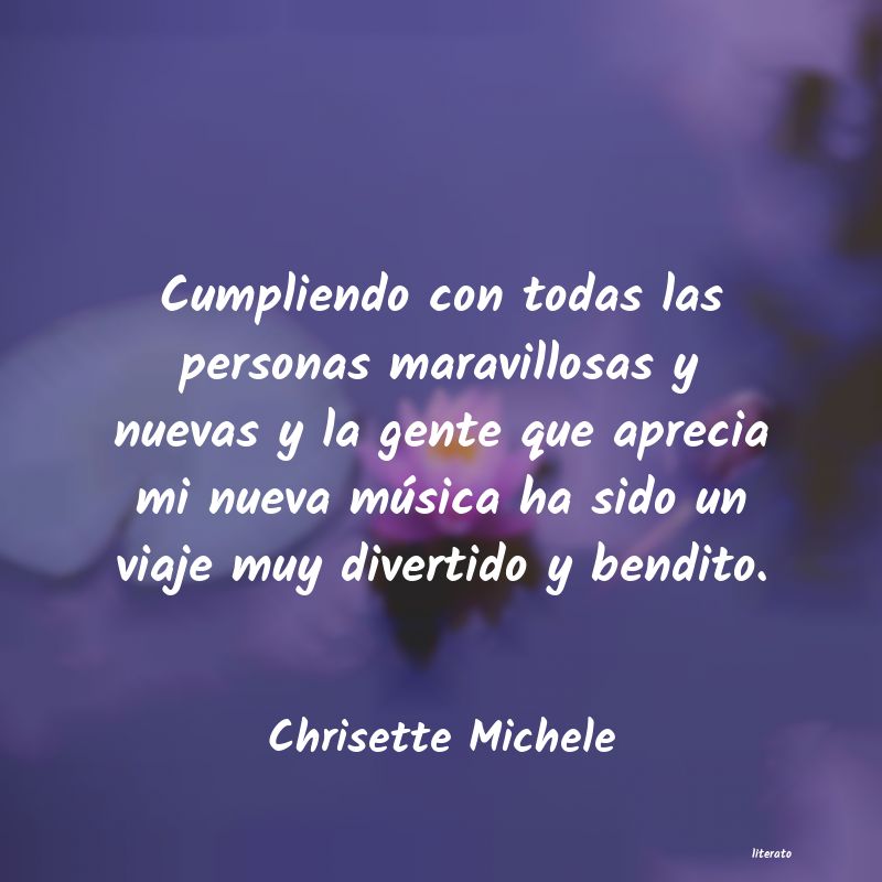 Frases de Chrisette Michele