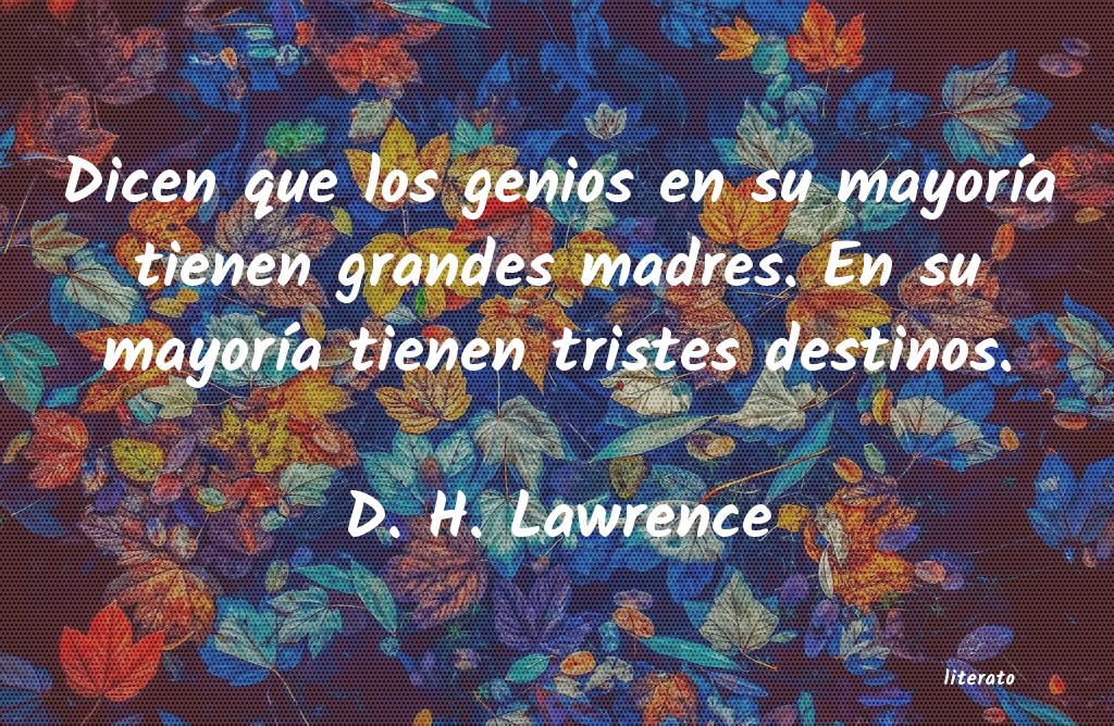 frases de D. H. Lawrence