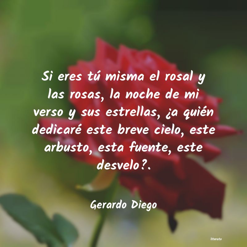 frases de Gerardo Diego
