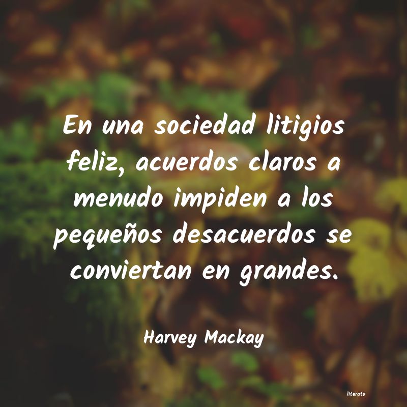 Frases de Harvey Mackay