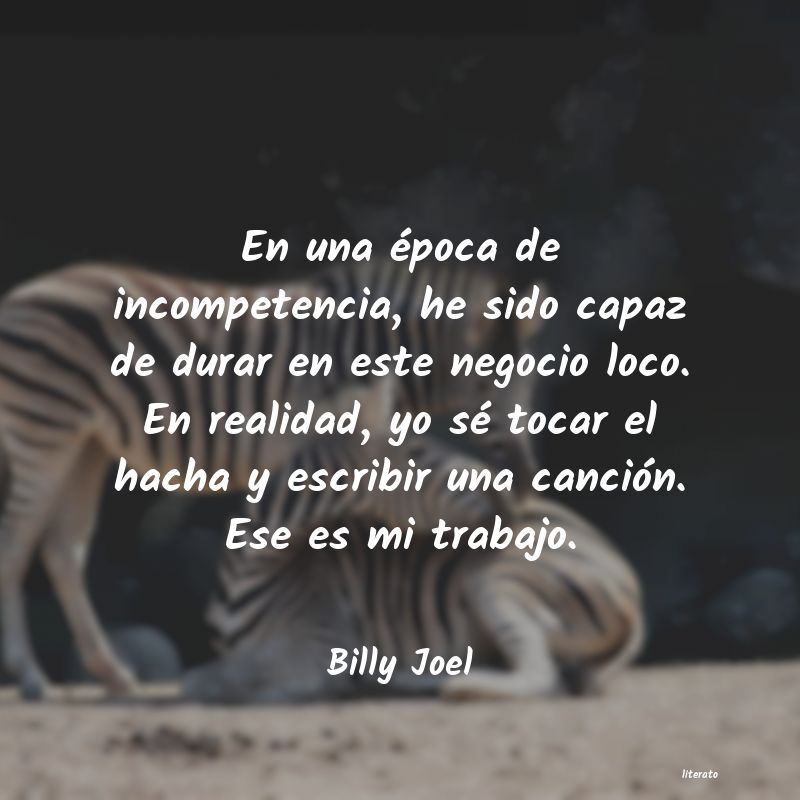 Frases de Billy Joel