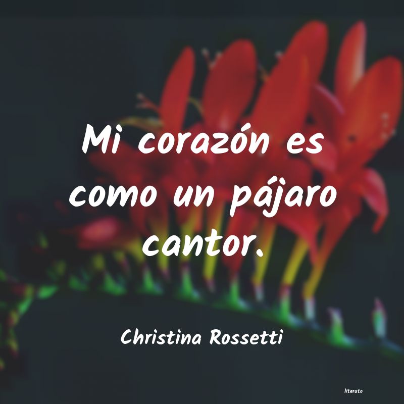 frases de Christina Rossetti