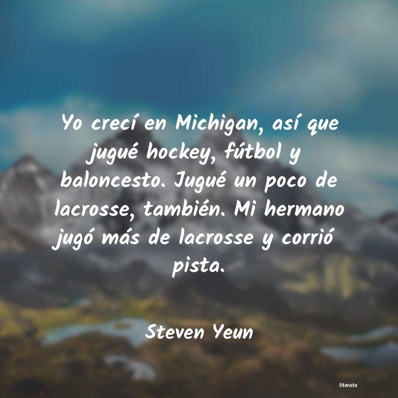 Frases de Steven Yeun