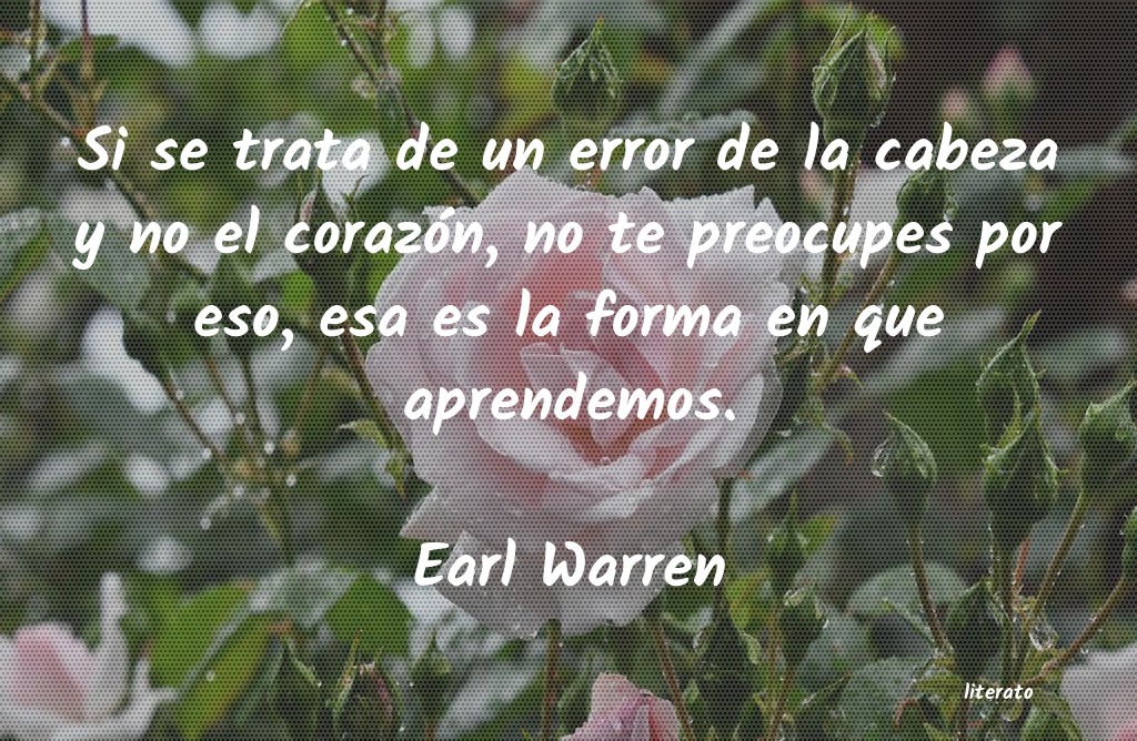 Frases de Earl Warren