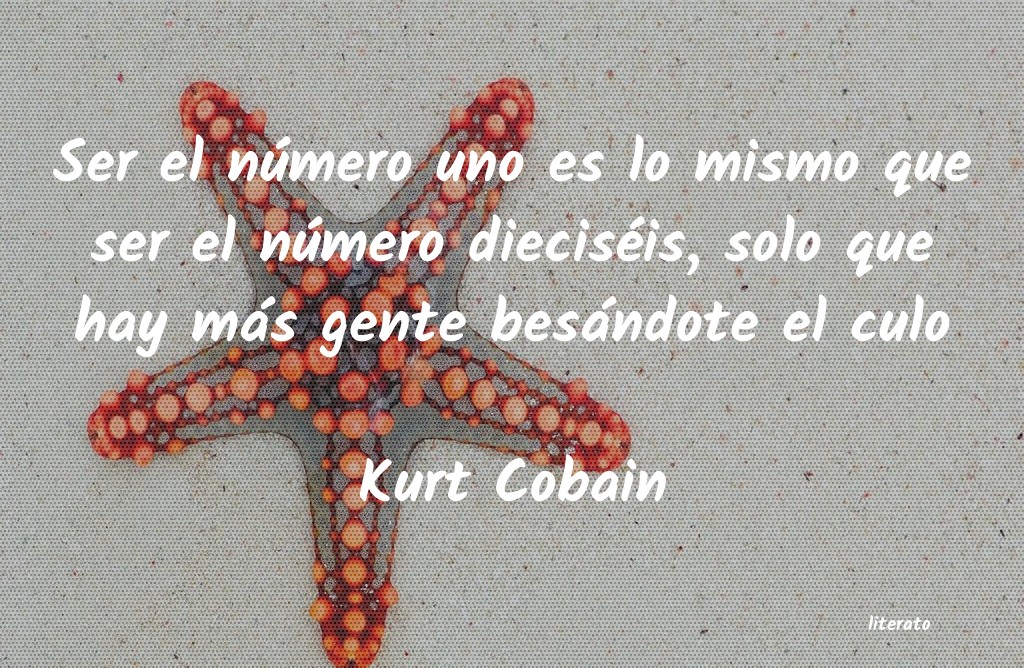 frases de Kurt Cobain