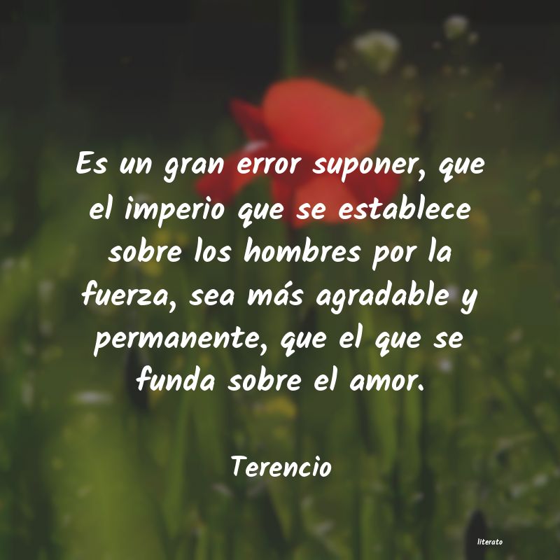 frases de Terencio
