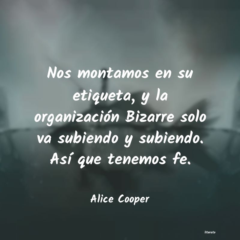 Frases de Alice Cooper