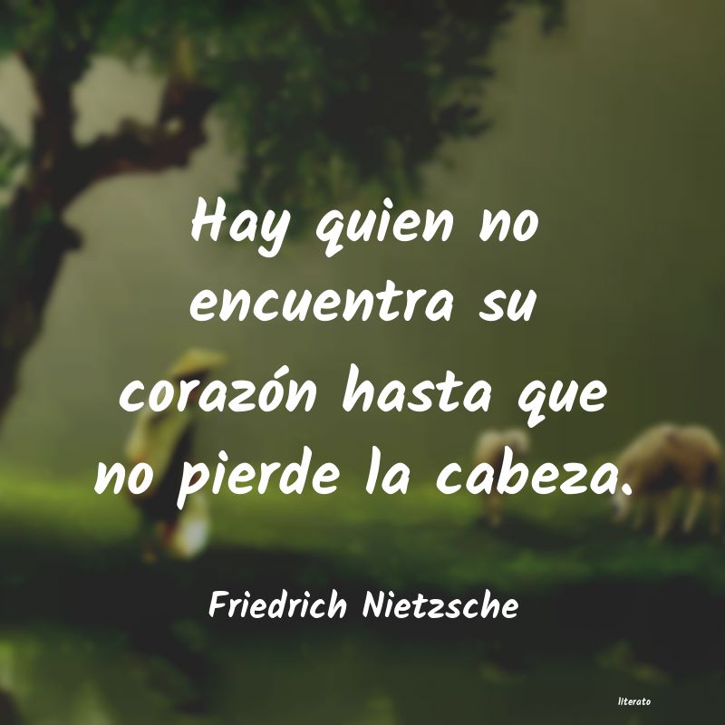 Frases de Friedrich Nietzsche