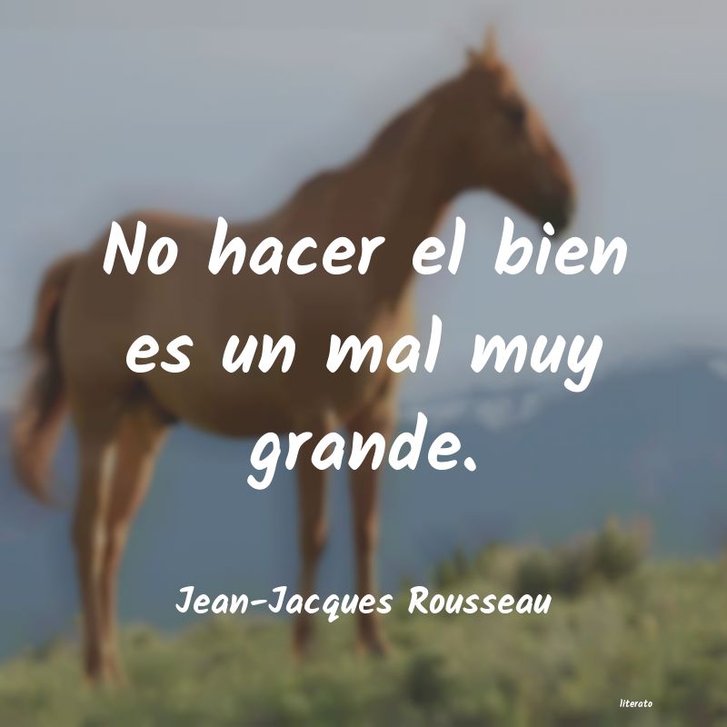 frases de Jean-Jacques Rousseau