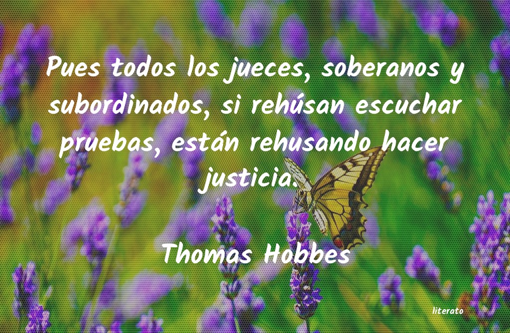 Frases de Thomas Hobbes