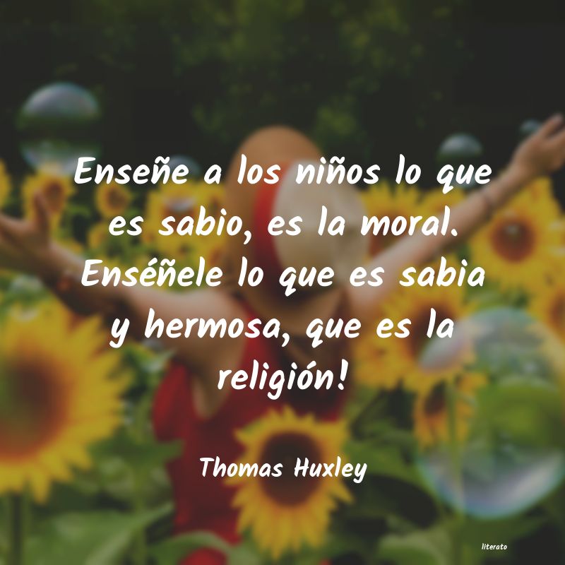 Frases de Thomas Huxley